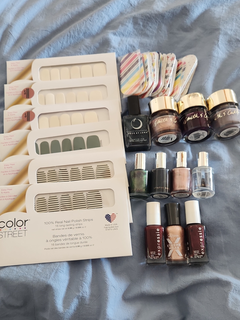 LAST CHANCE Color Street, Smith & Cult, Static Nails Nail Polish lot